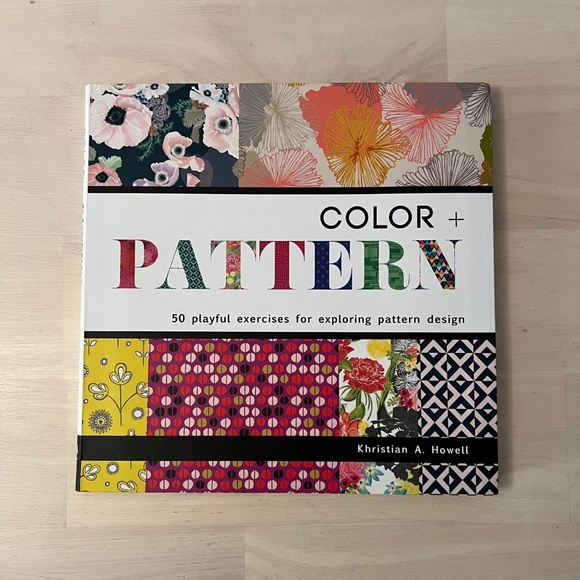 NEW Color + Pattern Book: 50 Playful Exercises for Exploring Pattern Design - Picture 1 of 6